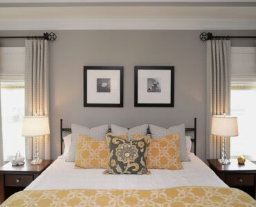 Window Works Studio down-feather filled pillows and euro shams
