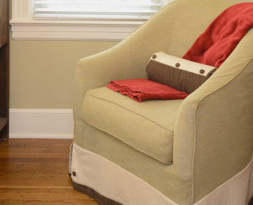 Window Works Studio chair slip cover