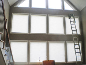 Hunter Douglas Duette honeycomb shades