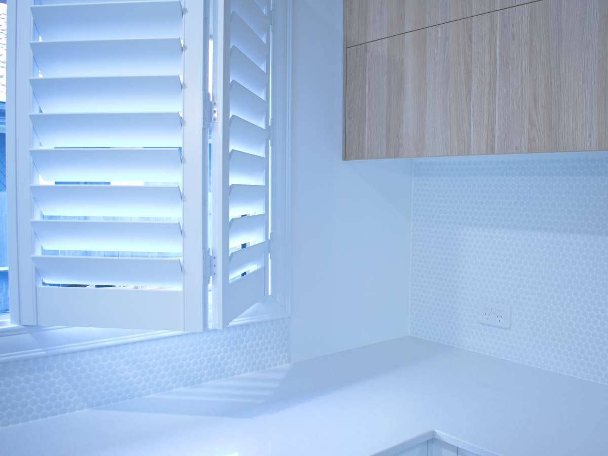 plantation shutters | minimalist window treatments