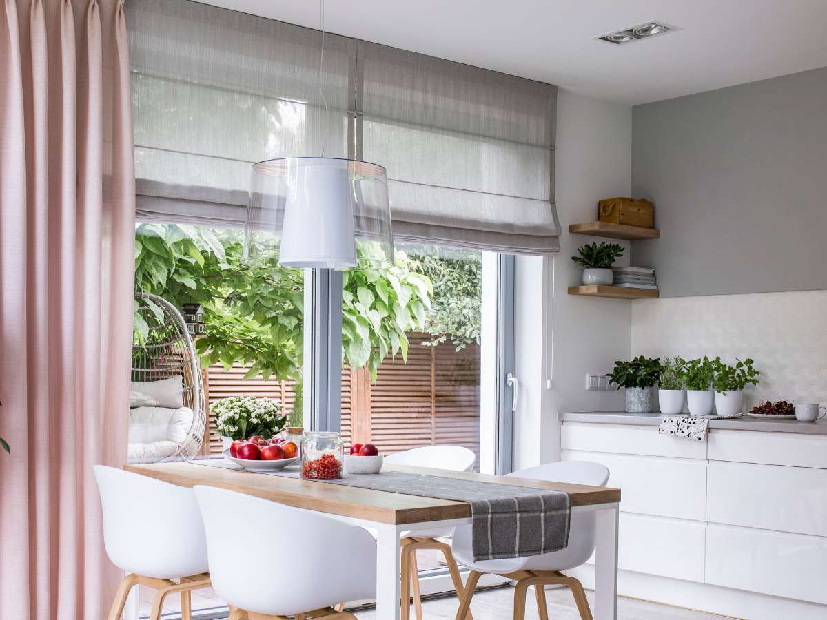 roman shades | minimalist window treatments