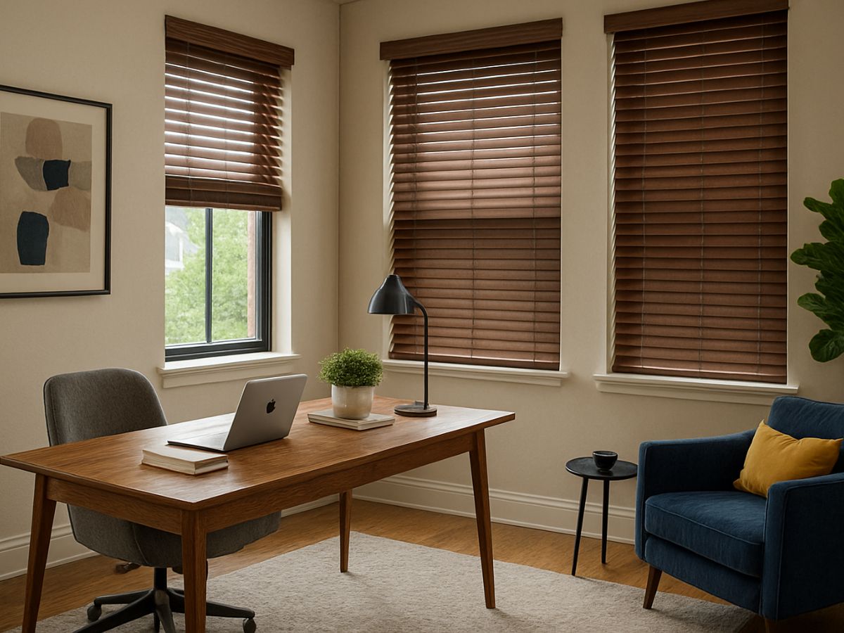 the best blinds for home office play a big role in how productive and comfortable your space feels